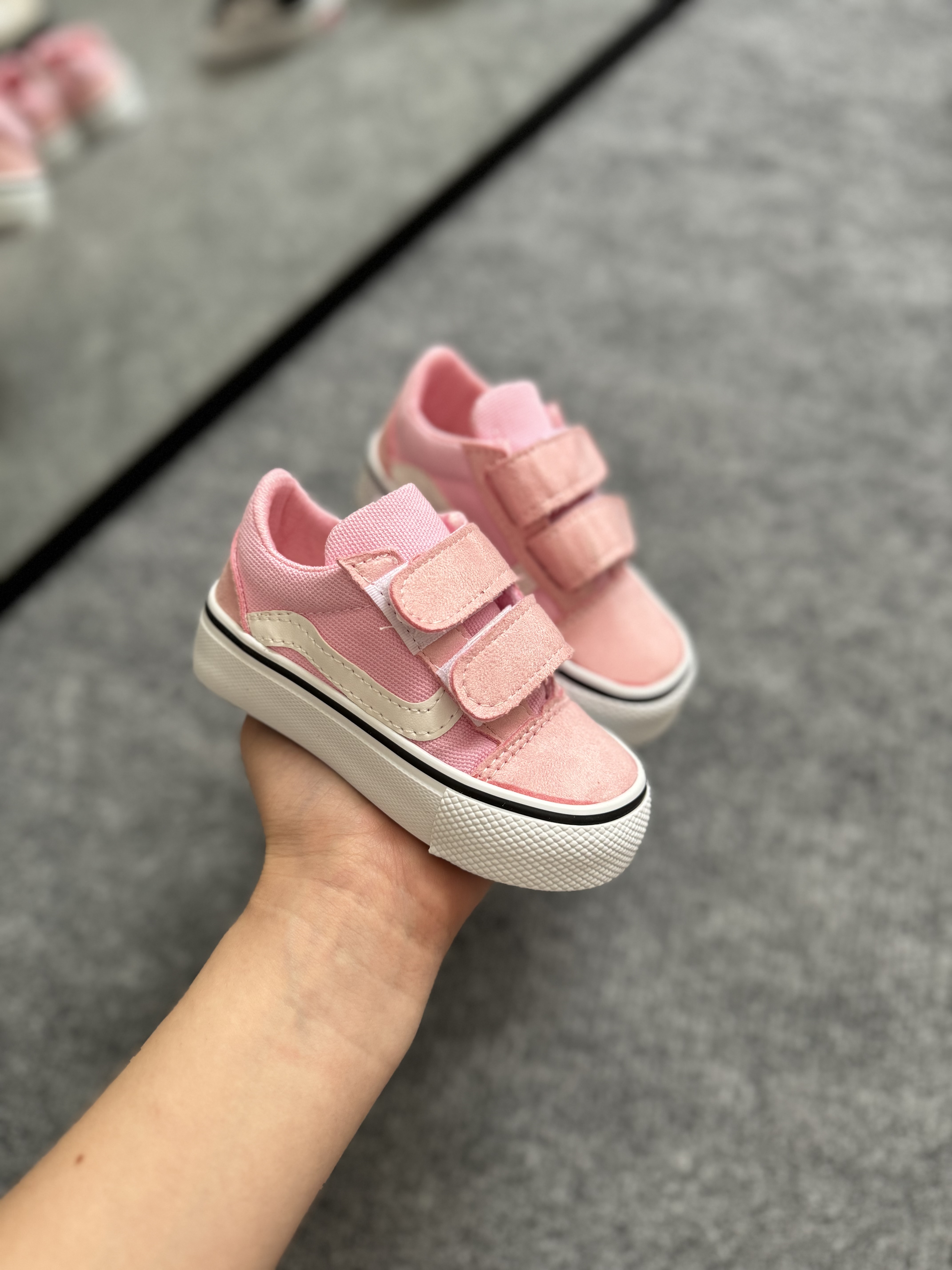 Pembe Keten Sneaker