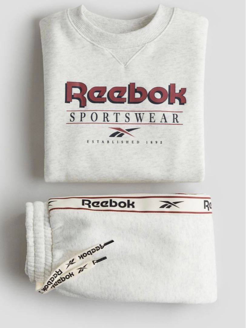 Reebok Gri Eşofman Takımı ( içi polarlı)