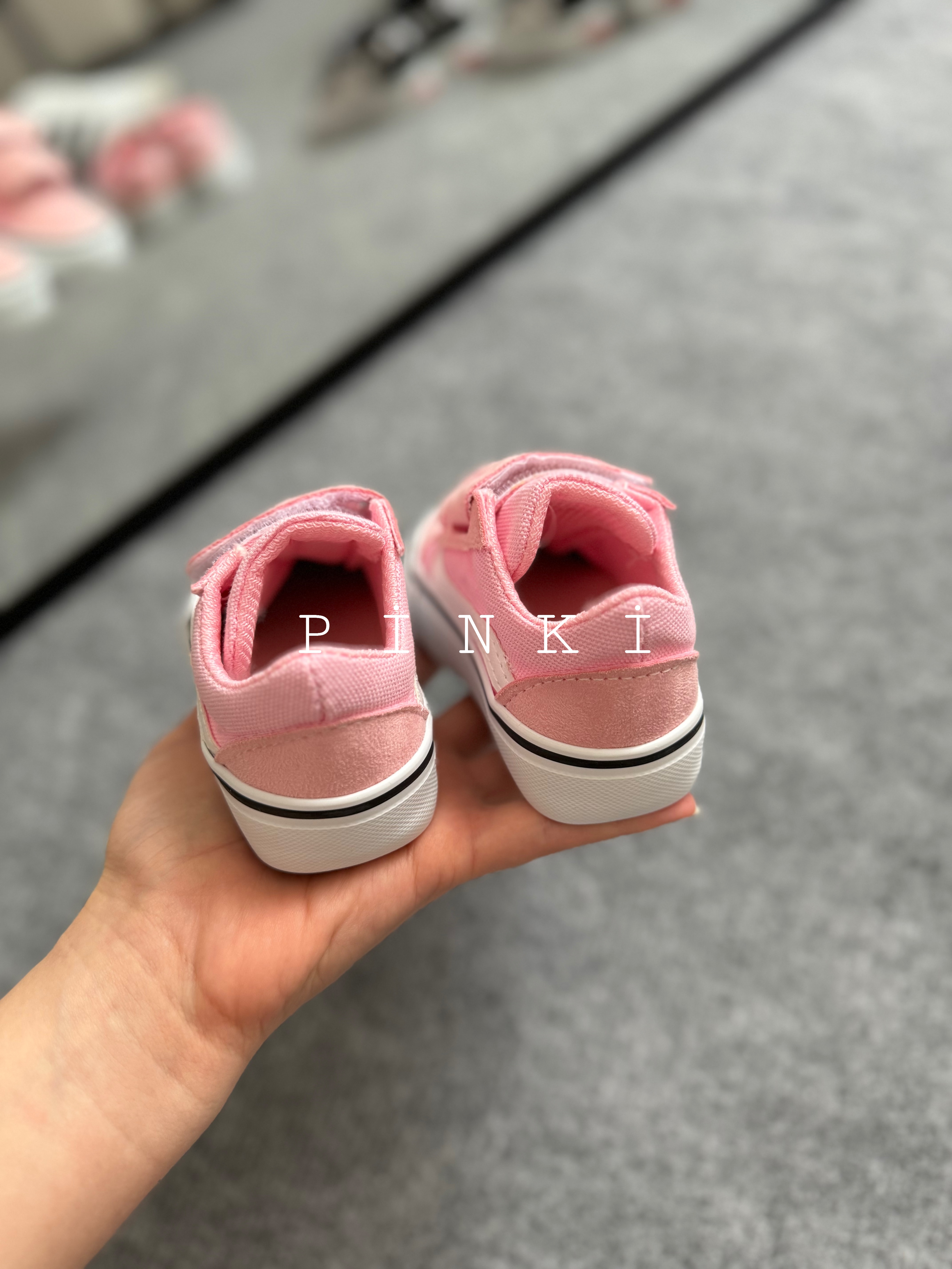 Pembe Keten Sneaker