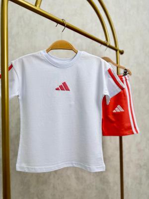 Kırmızı Şortlu Adidas Takım